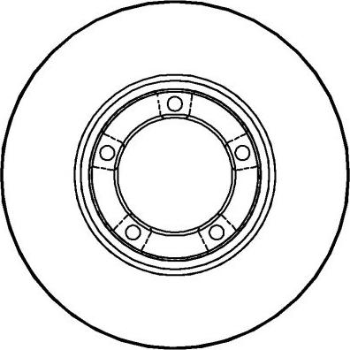 BRAKEWORLD RS3074 - Bremžu diski adetalas.lv