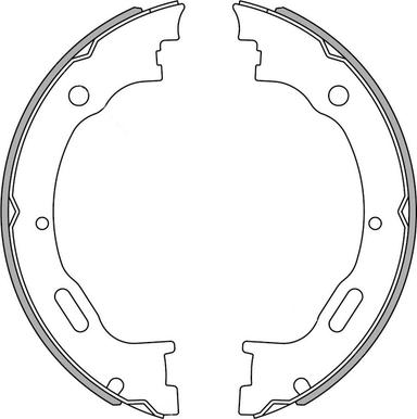 NATIONAL NS4087 - Bremžu loku komplekts adetalas.lv