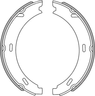 NATIONAL NS4020 - Bremžu loku komplekts adetalas.lv
