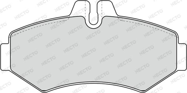 Necto FD6784V - Bremžu uzliku kompl., Disku bremzes adetalas.lv