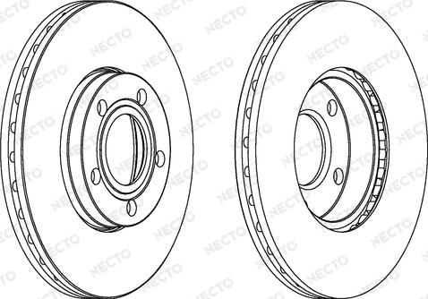 Necto WN934 - Bremžu diski adetalas.lv