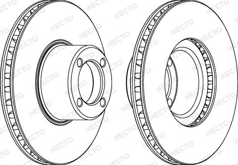 Necto WN437 - Bremžu diski adetalas.lv