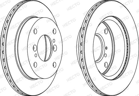 Necto WN541 - Bremžu diski adetalas.lv