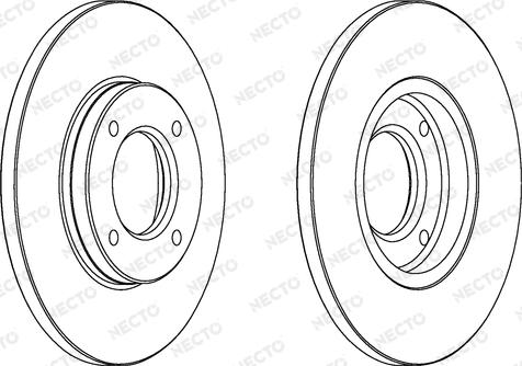 Necto WN580 - Bremžu diski adetalas.lv