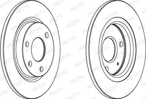 Necto WN538 - Bremžu diski adetalas.lv