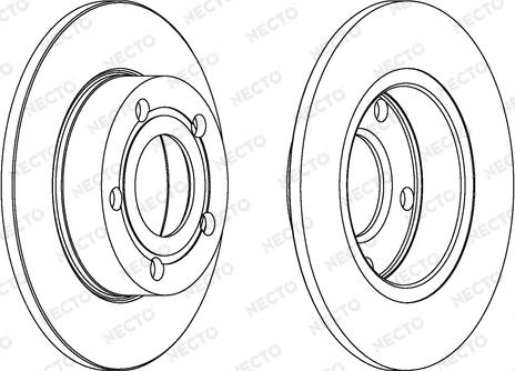 Necto WN626 - Bremžu diski adetalas.lv