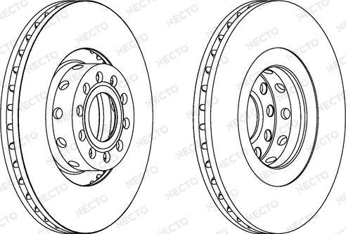 Necto WN1492 - Bremžu diski adetalas.lv
