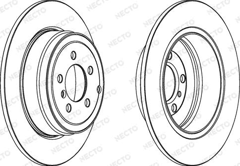 Necto WN1444 - Bremžu diski adetalas.lv