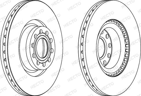 Necto WN1169 - Bremžu diski adetalas.lv
