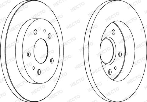 Necto WN1351 - Bremžu diski adetalas.lv