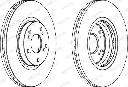 Necto WN1379 - Bremžu diski adetalas.lv