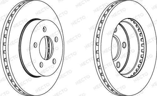 Necto WN1211 - Bremžu diski adetalas.lv