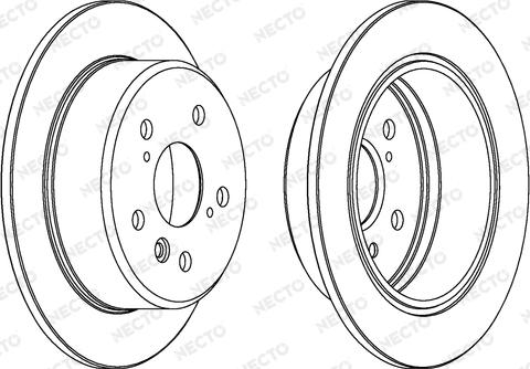 Necto WN799 - Bremžu diski adetalas.lv