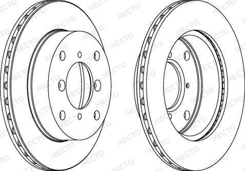 Necto WN757 - Bremžu diski adetalas.lv