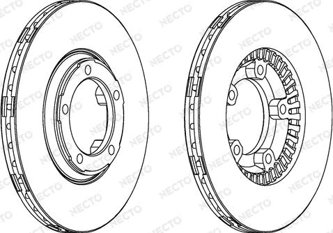 Necto WN715 - Bremžu diski adetalas.lv