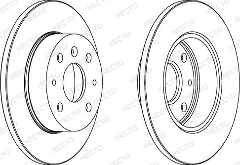 Necto WN781 - Bremžu diski adetalas.lv