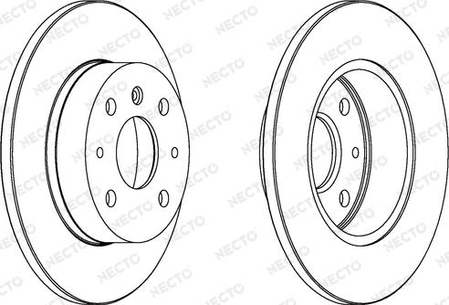 Necto WN782 - Bremžu diski adetalas.lv