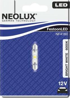 NEOLUX® NF4160-01B - Kvēlspuldze, Salona telpas apgaismojums adetalas.lv