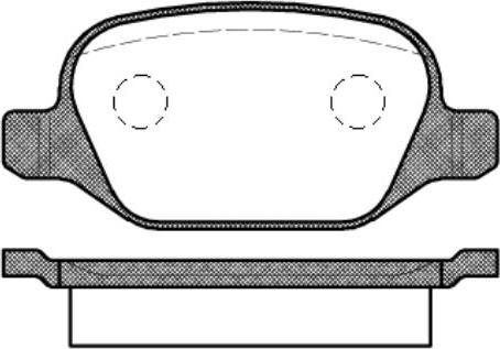 COPARTS 2351703 - Bremžu uzliku kompl., Disku bremzes adetalas.lv