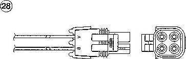 NGK 5654 - Lambda zonde adetalas.lv