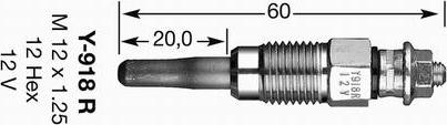 NGK 4182 - Kvēlsvece adetalas.lv