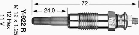 NGK 4356 - Kvēlsvece adetalas.lv