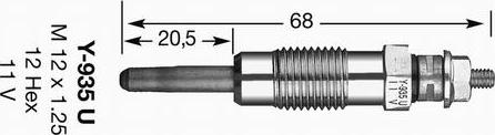 NGK 4791 - Kvēlsvece adetalas.lv