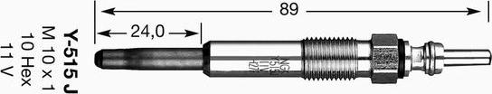 NGK 1019 - Kvēlsvece adetalas.lv