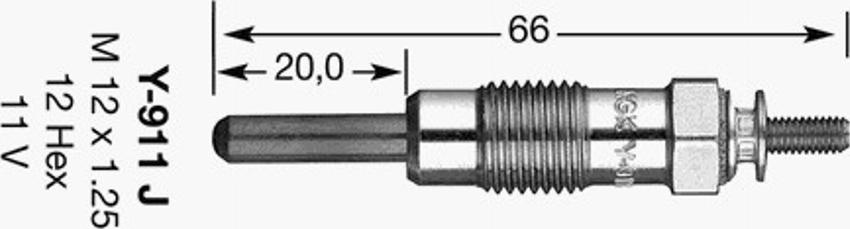 NGK D-Power 33 - Kvēlsvece adetalas.lv