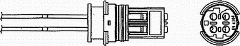 NGK OZA457-EE12 - Lambda zonde adetalas.lv