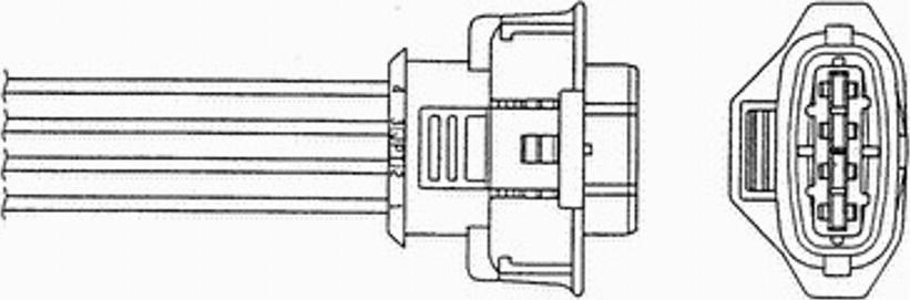 NGK OZA659-EE51 - Lambda zonde adetalas.lv