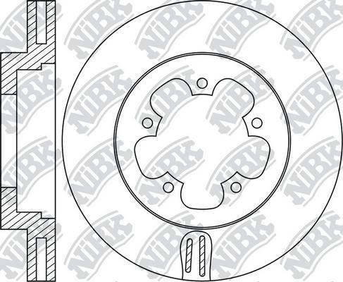 NiBK RN1964 - Bremžu diski adetalas.lv