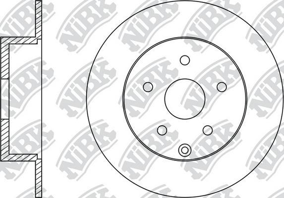 NiBK RN1440 - Bremžu diski adetalas.lv