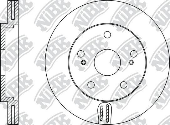 Kavo Parts BR-2307-C - Bremžu diski adetalas.lv