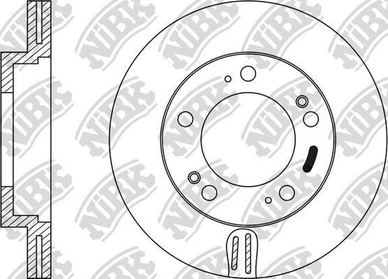 Parts-Mall HCCB-008 - Bremžu diski adetalas.lv