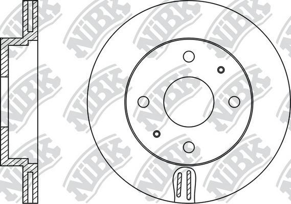 NiBK RN1100 - Bremžu diski adetalas.lv