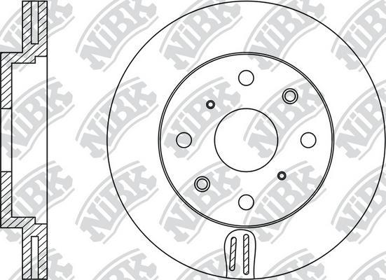 NiBK RN1137 - Bremžu diski adetalas.lv