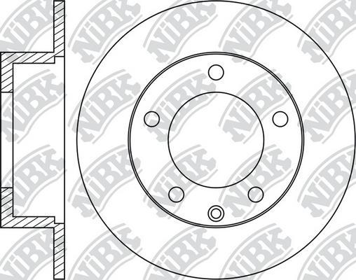 NiBK RN1242 - Bremžu diski adetalas.lv