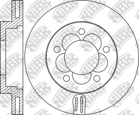 NiBK RN1769 - Bremžu diski adetalas.lv