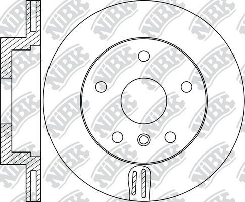 NiBK RN1773 - Bremžu diski adetalas.lv