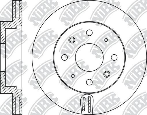 NiBK RN2003 - Bremžu diski adetalas.lv