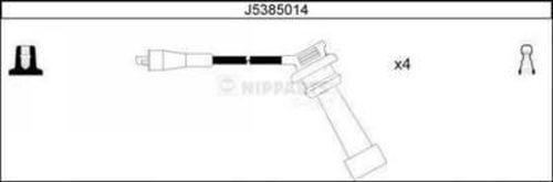 Nipparts J5385014 - Augstsprieguma vadu komplekts adetalas.lv