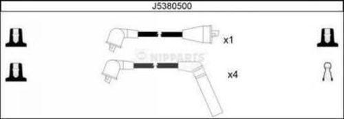 Nipparts J5380500 - Augstsprieguma vadu komplekts adetalas.lv