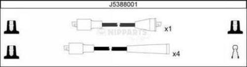 Nipparts J5388001 - Augstsprieguma vadu komplekts adetalas.lv