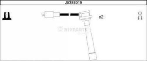 Nipparts J5388019 - Augstsprieguma vadu komplekts adetalas.lv