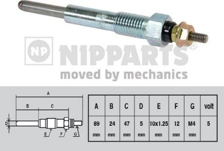 Nipparts J5719000 - Kvēlsvece adetalas.lv