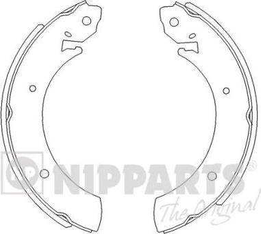 Nipparts J3500502 - Bremžu loku komplekts adetalas.lv