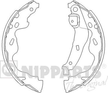 Nipparts J3502082 - Bremžu loku komplekts adetalas.lv