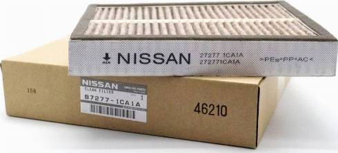 NISSAN B7277-1CA1A - Filtrs, Salona telpas gaiss adetalas.lv