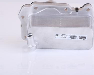 Nissens 91242 - Eļļas radiators, Motoreļļa adetalas.lv